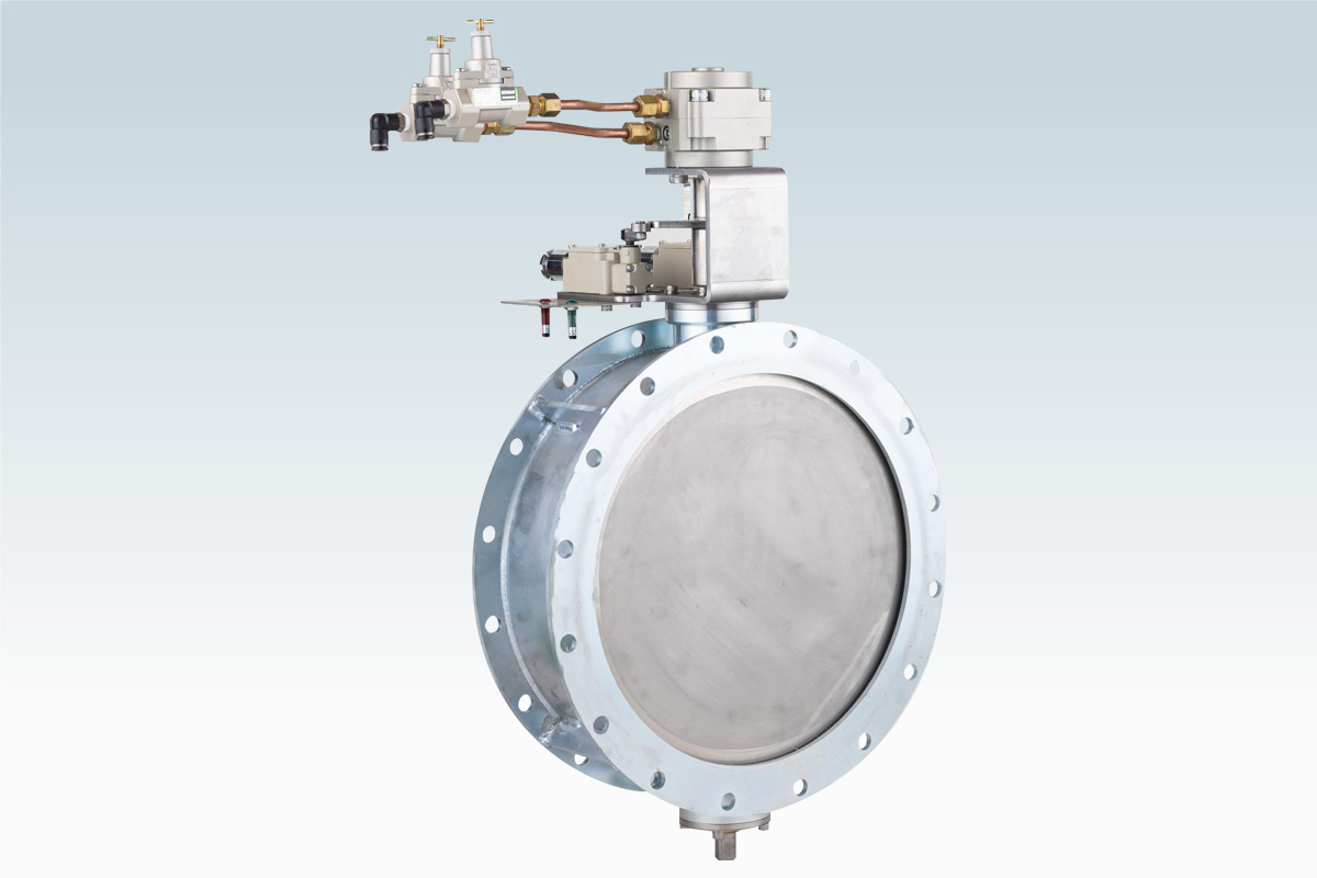 自動操作バルブ（エアー駆動）